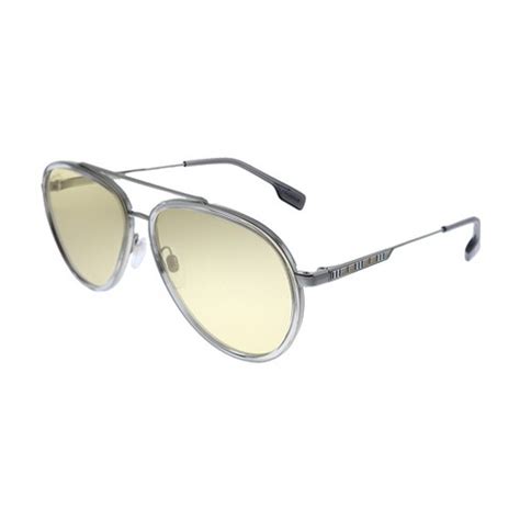 Burberry Oliver Be 3125 1003/8 Unisex Aviator Sunglasses